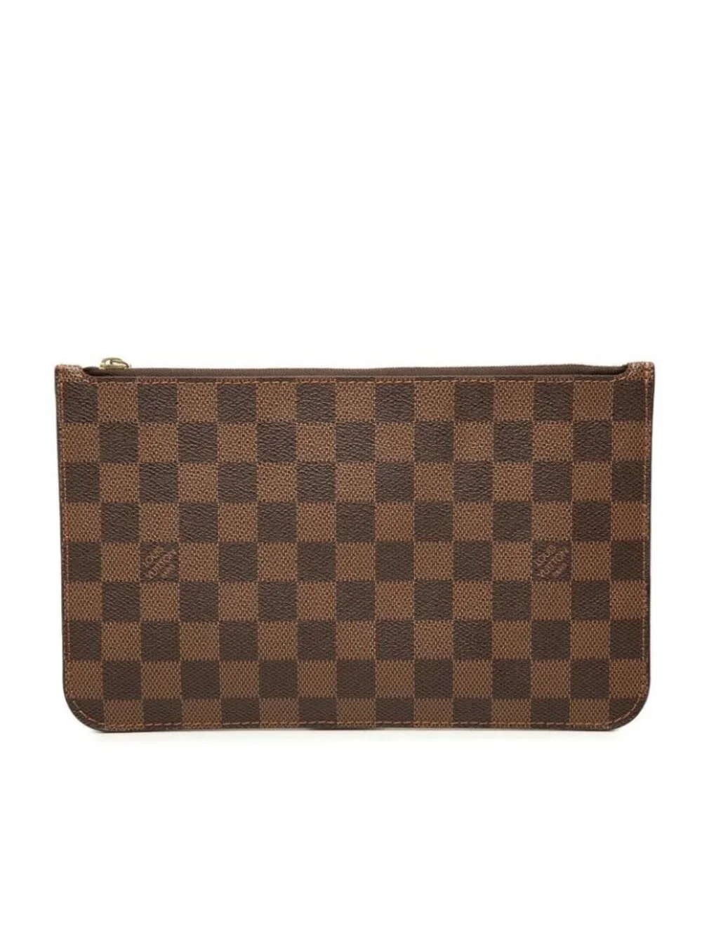 Louis Vuitton Monogram Neverfull Pouch Brown